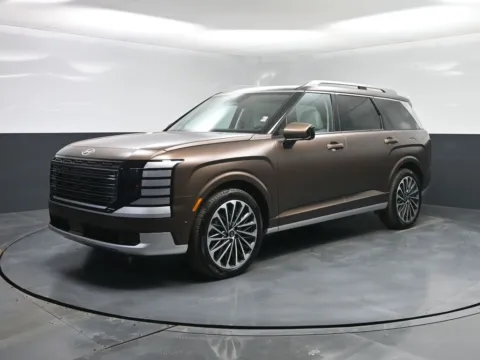 Brown 2026 Hyundai Palisade Hybrid Calligraphy for sale in Terre Haute, IN