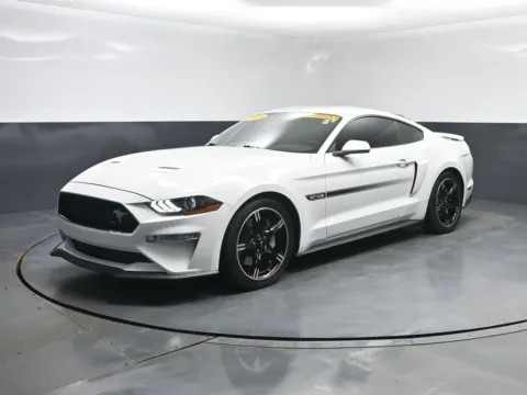 White 2019 Ford Mustang GT Premium for sale in Terre Haute, IN