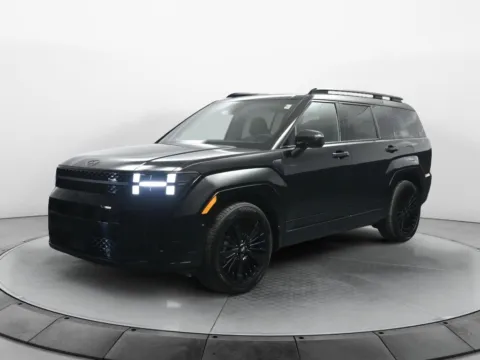Black 2026 Hyundai Santa Fe Hybrid Calligraphy for sale in Terre Haute, IN