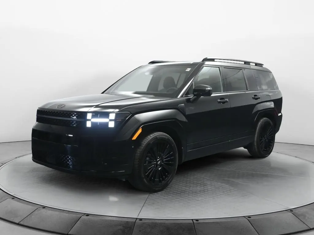 Black 2026 Hyundai Santa Fe Hybrid Calligraphy for sale in Terre Haute, IN