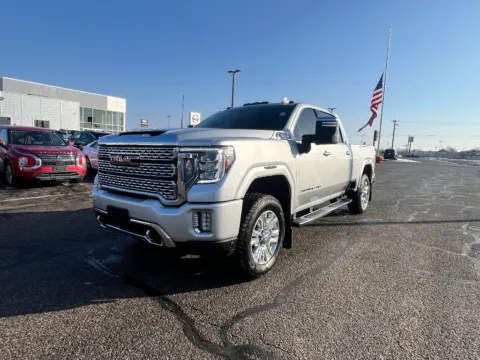 Silver 2022 GMC Sierra 2500 Denali for sale in Terre Haute, IN