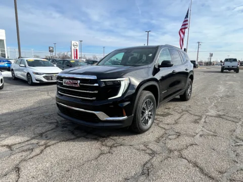 Black 2025 GMC Acadia FWD Elevation for sale in Terre Haute, IN