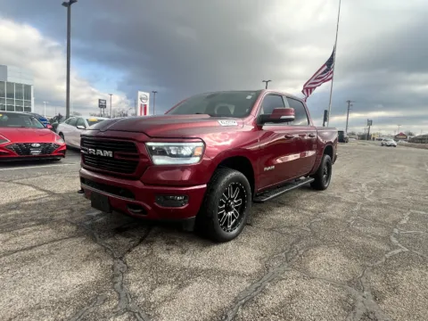 Red 2019 Ram 1500 Big Horn for sale in Terre Haute, IN