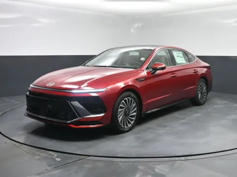 Red 2026 Hyundai Sonata Hybrid Limited for sale in Terre Haute, IN