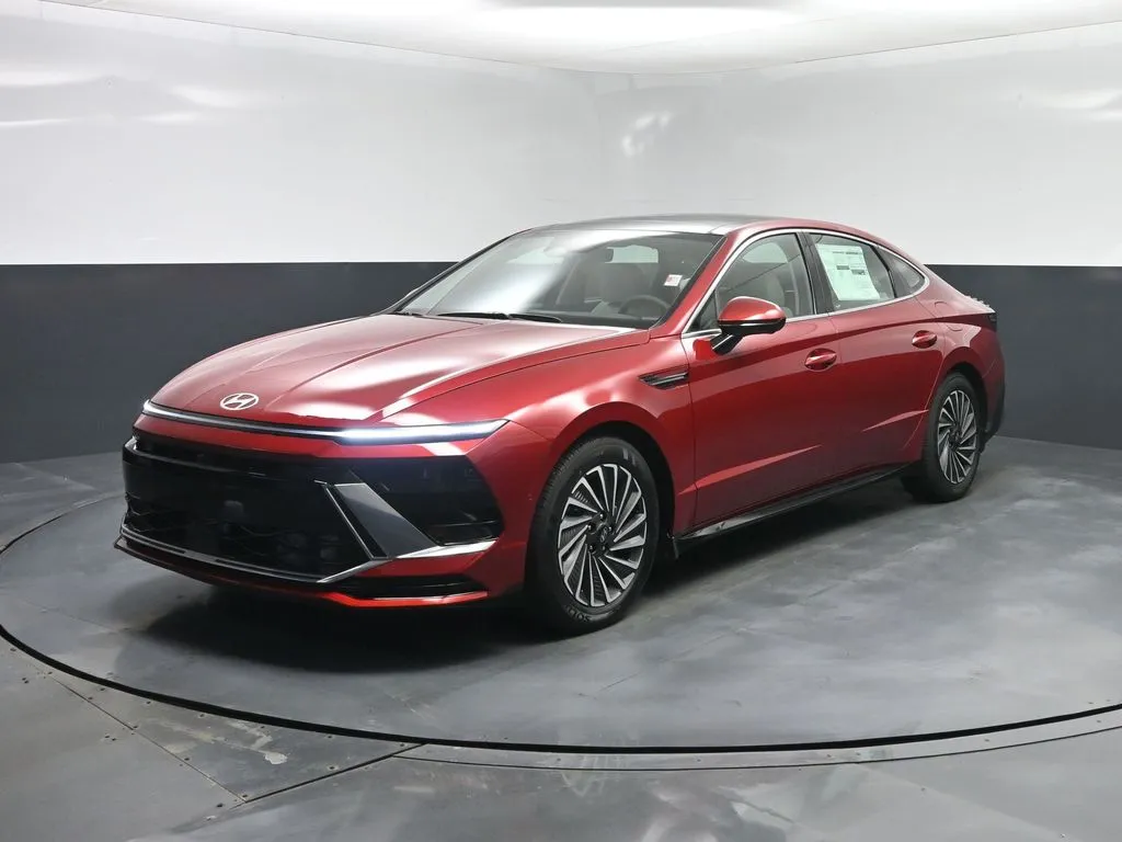 Red 2026 Hyundai Sonata Hybrid Limited for sale in Terre Haute, IN