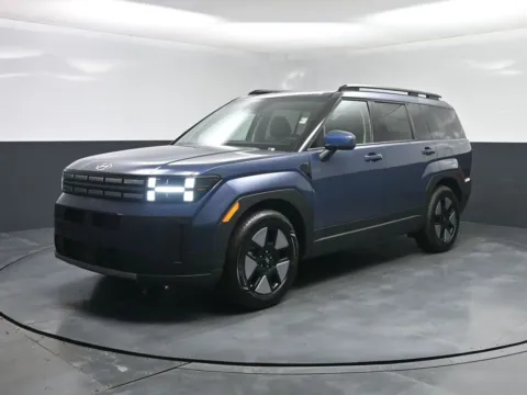 Blue 2026 Hyundai Santa Fe Hybrid SEL for sale in Terre Haute, IN