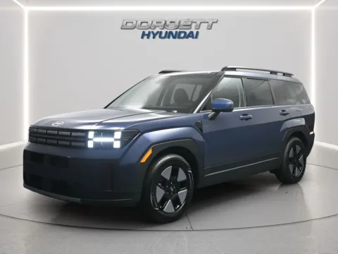 Blue 2026 Hyundai Santa Fe Hybrid SEL for sale in Terre Haute, IN