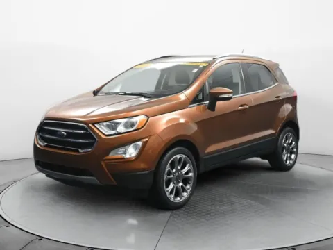 Red 2018 Ford Ecosport Titanium for sale in Terre Haute, IN