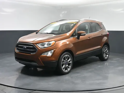 Red 2018 Ford Ecosport Titanium for sale in Terre Haute, IN