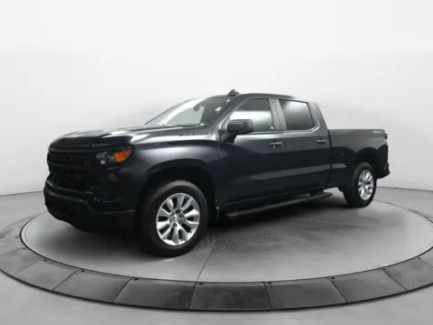 Gray 2023 Chevrolet Silverado 1500 Custom for sale in Terre Haute, IN