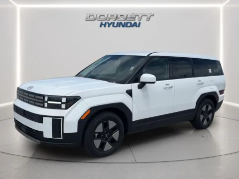 White 2026 Hyundai Santa Fe Hybrid SE for sale in Terre Haute, IN