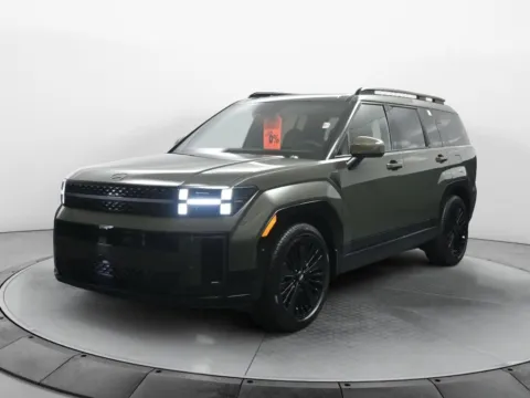 Green 2026 Hyundai Santa Fe Hybrid Calligraphy for sale in Terre Haute, IN