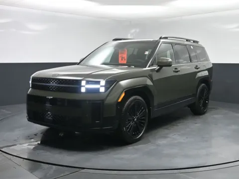 Green 2026 Hyundai Santa Fe Hybrid Calligraphy for sale in Terre Haute, IN