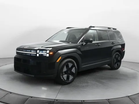 Black 2026 Hyundai Santa Fe Hybrid SEL for sale in Terre Haute, IN