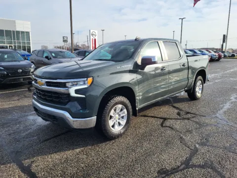 Gray 2025 Chevrolet Silverado 1500 LT for sale in Terre Haute, IN