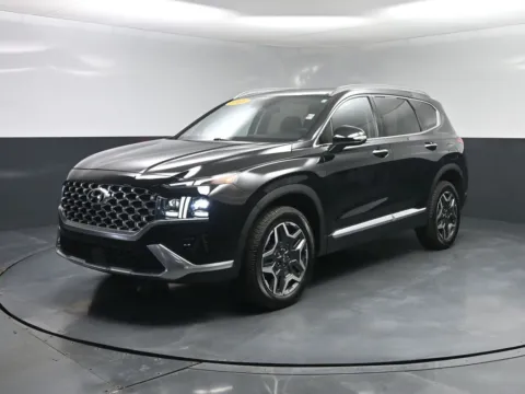 Black 2023 Hyundai Santa Fe Limited for sale in Terre Haute, IN