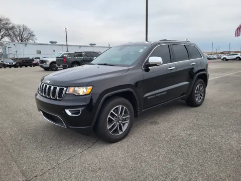 Black 2021 Jeep Grand Cherokee Limited for sale in Terre Haute, IN