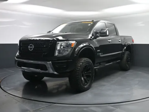 Black 2021 Nissan Titan SV for sale in Terre Haute, IN