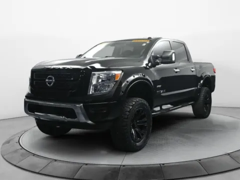 Black 2021 Nissan Titan SV for sale in Terre Haute, IN