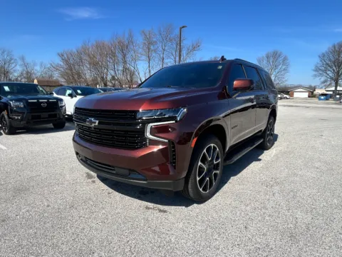 Red 2023 Chevrolet Tahoe RST for sale in Terre Haute, IN