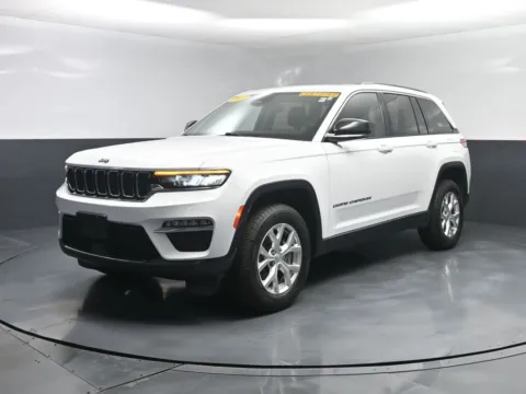 White 2023 Jeep Grand Cherokee Limited for sale in Terre Haute, IN