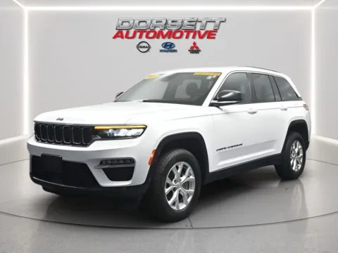 White 2023 Jeep Grand Cherokee Limited for sale in Terre Haute, IN