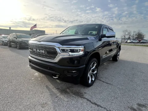 Black 2019 Ram 1500 Limited for sale in Terre Haute, IN