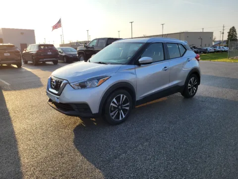 Silver 2019 Nissan Kicks SV for sale in Terre Haute, IN