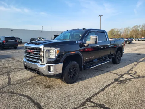 Black 2020 GMC Sierra 2500 SLT for sale in Terre Haute, IN