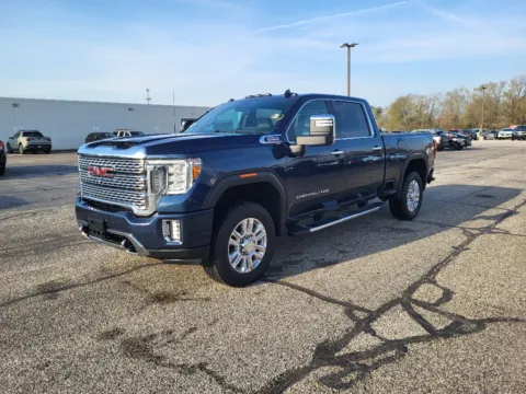 Blue 2023 GMC Sierra 2500 Denali for sale in Terre Haute, IN