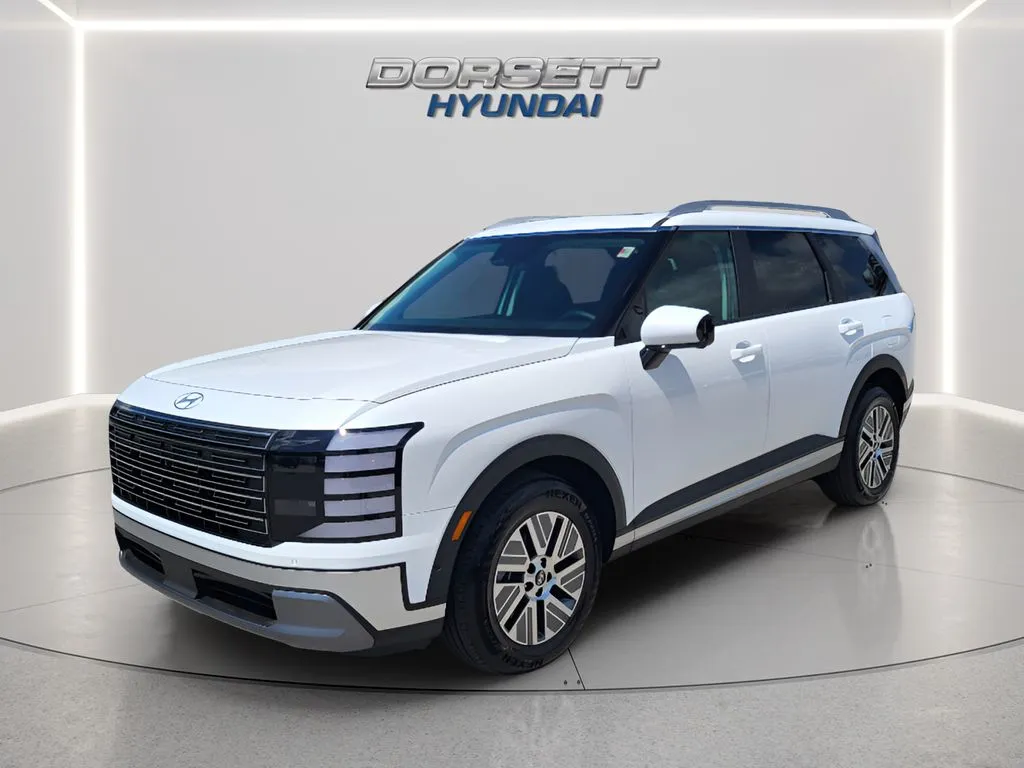 White 2026 Hyundai Palisade Hybrid SEL Premium 8P for sale in Terre Haute, IN