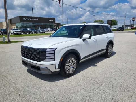 White 2026 Hyundai Palisade Hybrid SEL Premium 8P for sale in Terre Haute, IN