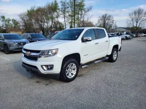 White 2015 Chevrolet Colorado 4WD LT for sale in Terre Haute, IN
