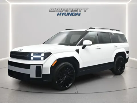 White 2026 Hyundai Santa Fe Calligraphy for sale in Terre Haute, IN