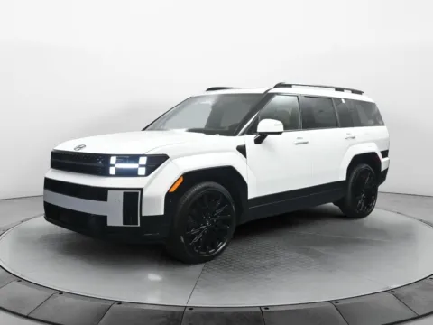 White 2026 Hyundai Santa Fe Calligraphy for sale in Terre Haute, IN