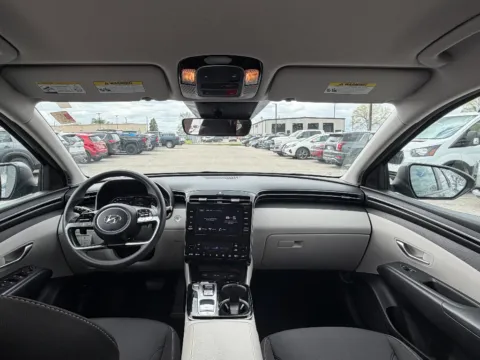Another view of 2023 Hyundai Tucson Hybrid Blue for sale in Terre Haute, IN at Dorsett Hyundai