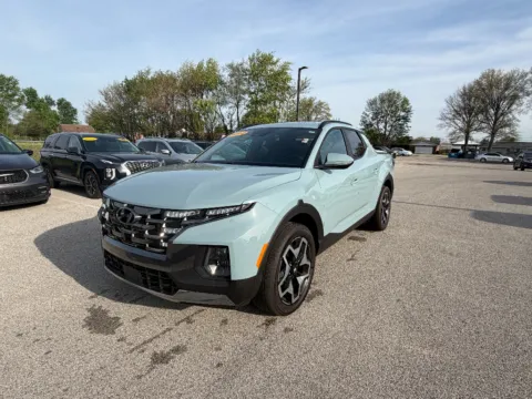 Blue 2024 Hyundai Santa Cruz Limited for sale in Terre Haute, IN