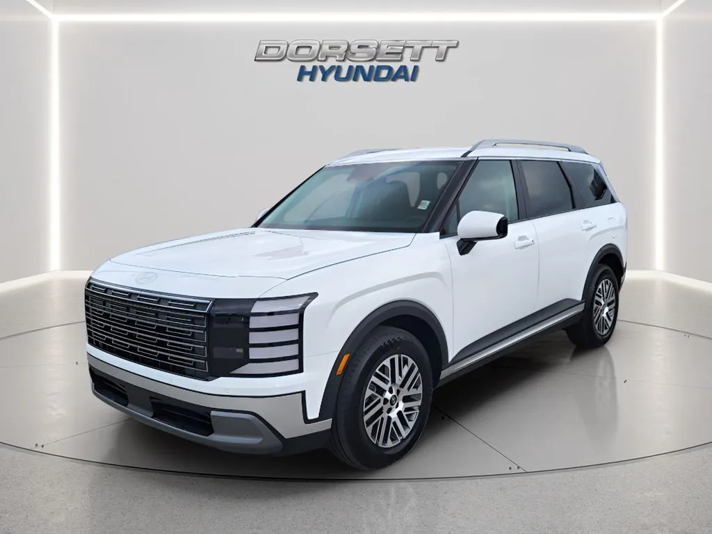 White 2026 Hyundai Palisade SEL 7P for sale in Terre Haute, IN