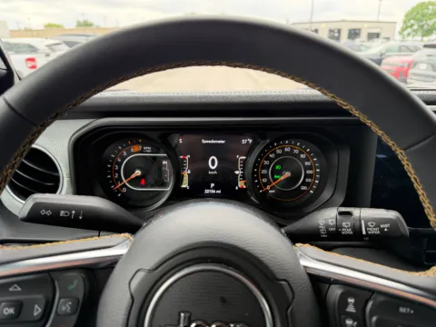 Another view of 2024 Jeep Wrangler Sahara for sale in Terre Haute, IN at Dorsett Hyundai