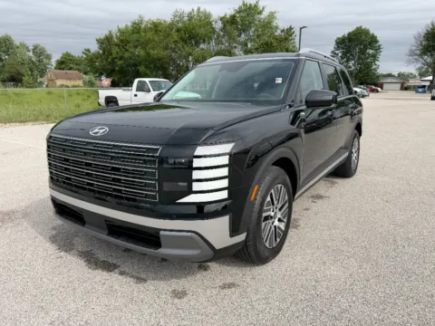Black 2026 Hyundai Palisade Hybrid SEL 7P for sale in Terre Haute, IN