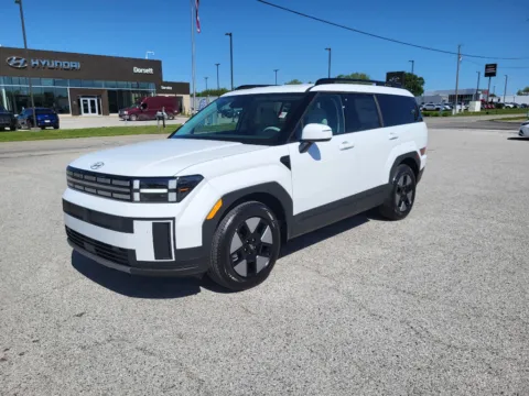 White 2026 Hyundai Santa Fe Hybrid SEL for sale in Terre Haute, IN