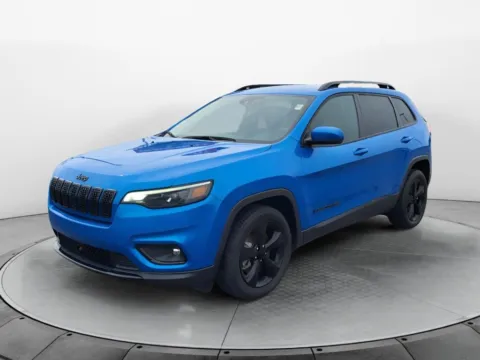 Blue 2021 Jeep Cherokee Altitude for sale in Terre Haute, IN
