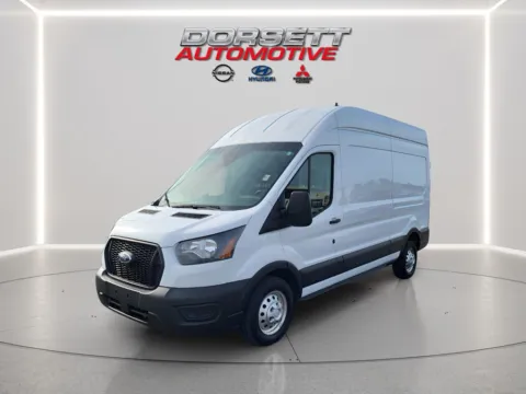 White 2023 Ford Transit Van T-250 High Roof Slide for sale in Terre Haute, IN