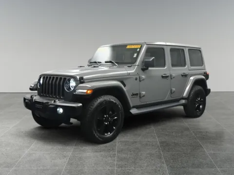 Gray 2023 Jeep Wrangler Sahara Altitude for sale in Terre Haute, IN