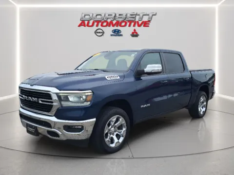 Blue 2021 Ram 1500 Big Horn for sale in Terre Haute, IN