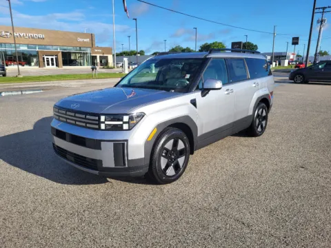 Silver 2026 Hyundai Santa Fe Hybrid SEL for sale in Terre Haute, IN