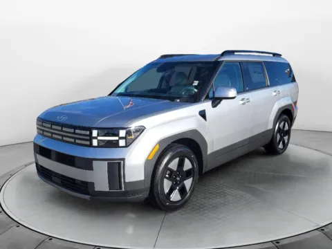 Silver 2026 Hyundai Santa Fe Hybrid SEL for sale in Terre Haute, IN