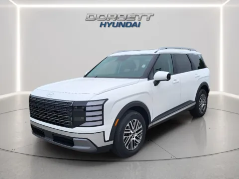 White 2026 Hyundai Palisade SEL Premium 7P for sale in Terre Haute, IN