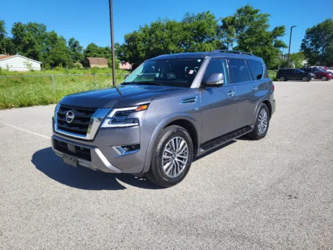 Gray 2021 Nissan Armada SL for sale in Terre Haute, IN