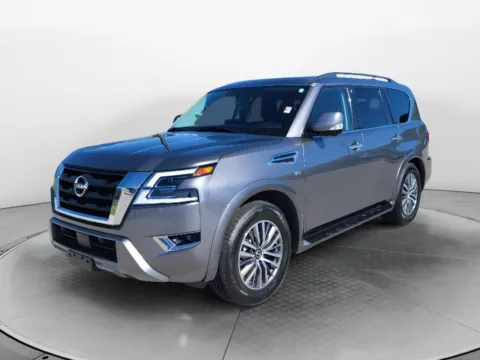 Gray 2021 Nissan Armada SL for sale in Terre Haute, IN